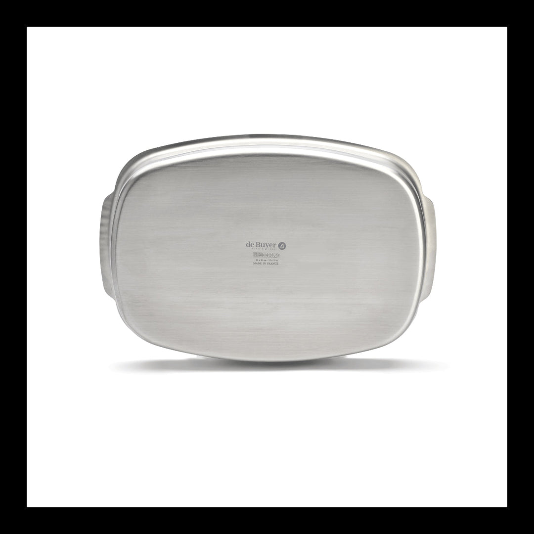 DEB-312438 - De Buyer, Rechteckige Auflaufform Edelstahl 38x26cm