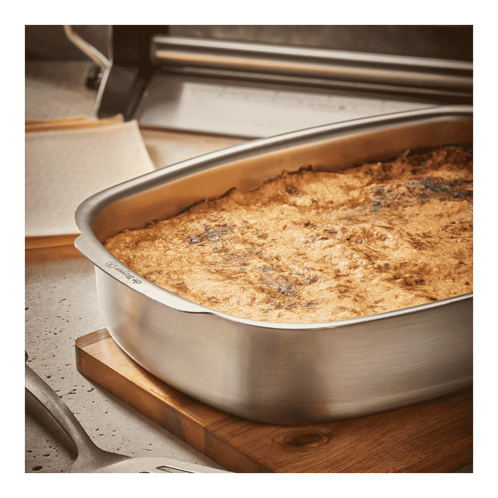 DEB-312438 - De Buyer, Rechteckige Auflaufform Edelstahl 38x26cm