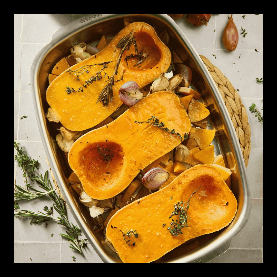 DEB-312438 - De Buyer, Rechteckige Auflaufform Edelstahl 38x26cm