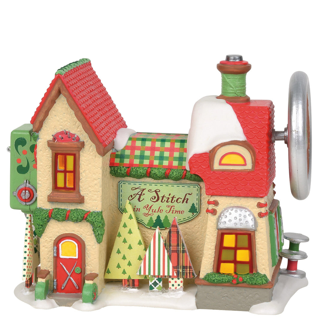 Department 56 ® - Buildings 'A Stitch in Yule Time (Europe) - 16cm ' - A30074