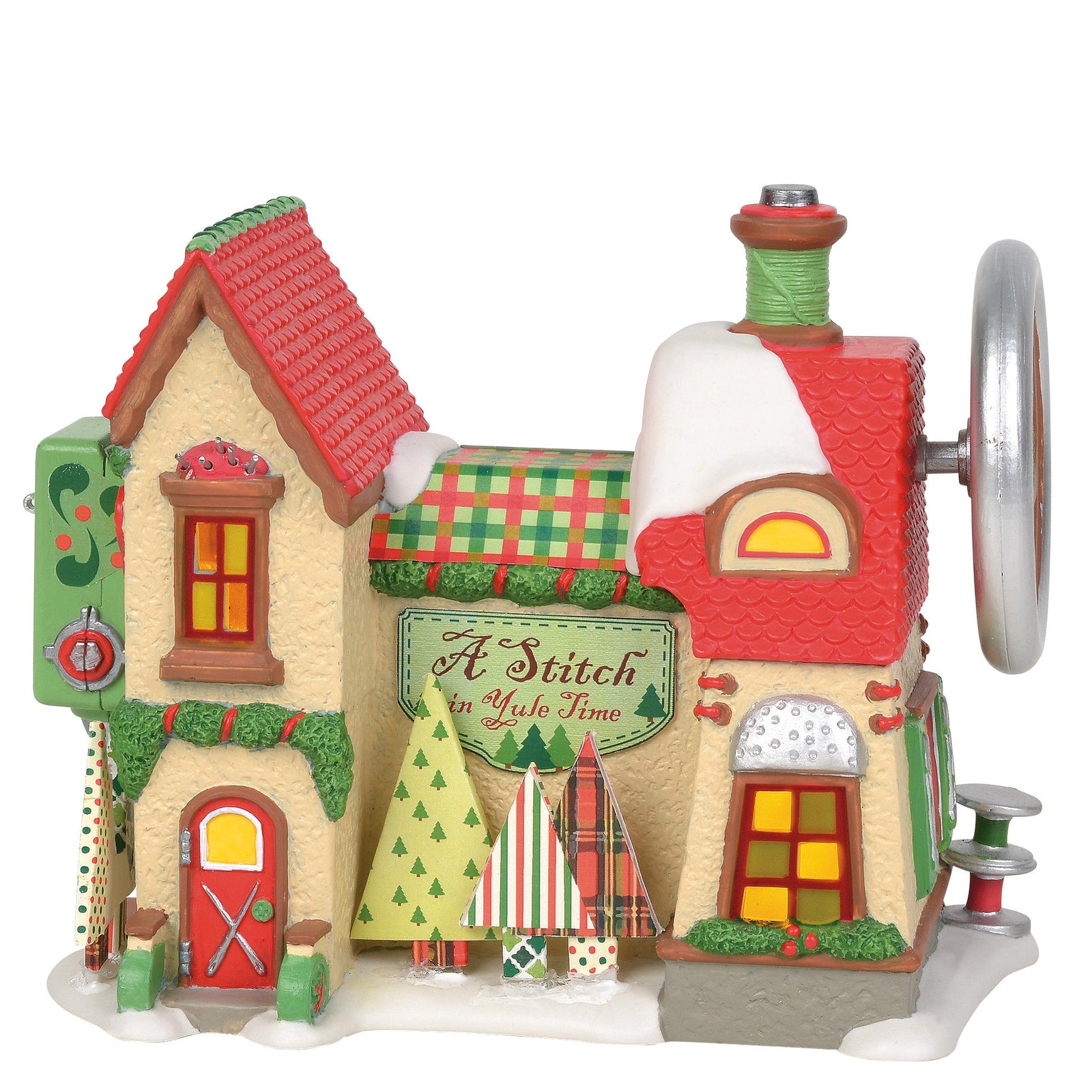 A30074 - Department 56 ® - Buildings 'A Stitch in Yule Time (Europe) - 16cm '