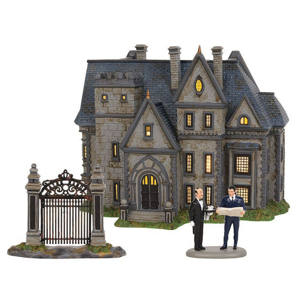 enesco WARNER BROTHERS - Buildings 'Wayne Manor (Europe) - 20cm - 3 - Teilig' - A30020