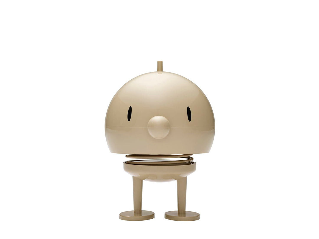 F&amp;H-26037 - F&amp;H Group, Hoptimist Wackelfigur, 10x10x15cm, groß, Farbe Latte