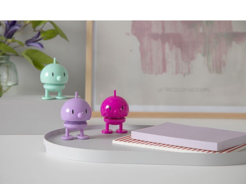 F&amp;H-32243 - F&amp;H Group, Hoptimist Wackelfigur, 4,5x5,8x7,6cm, klein, Farbe pink