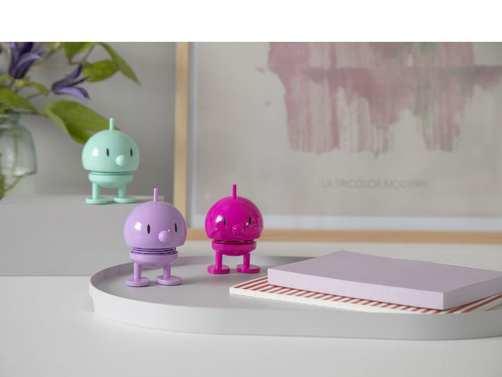 F&amp;H-32243 - F&amp;H Group, Hoptimist Wackelfigur, 4,5x5,8x7,6cm, klein, Farbe pink