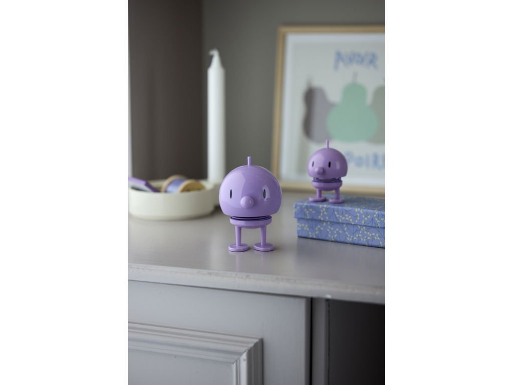 F&amp;H-35788 - F&amp;H Group, Hoptimist Wackelfigur, 7,4x8,5x10,5cm, medium, Farbe Lavender