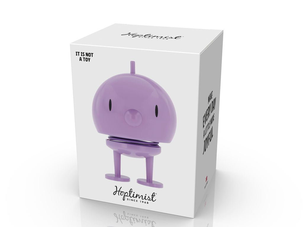 F&amp;H-35788 - F&amp;H Group, Hoptimist Wackelfigur, 7,4x8,5x10,5cm, medium, Farbe Lavender