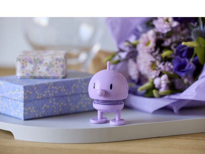 F&amp;H-35788 - F&amp;H Group, Hoptimist Wackelfigur, 7,4x8,5x10,5cm, medium, Farbe Lavender