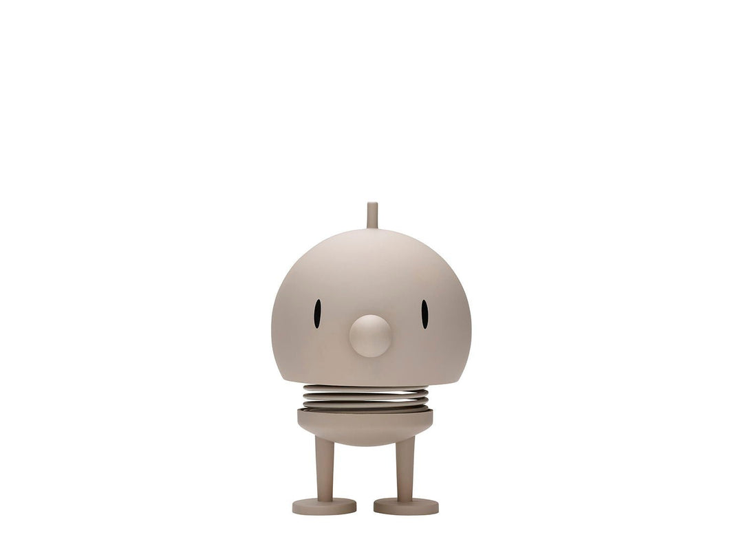 F&amp;H-26114 - F&amp;H Group, Hoptimist Wackelfigur, 7,5x8,5x10,7cm, medium, Farbe ash