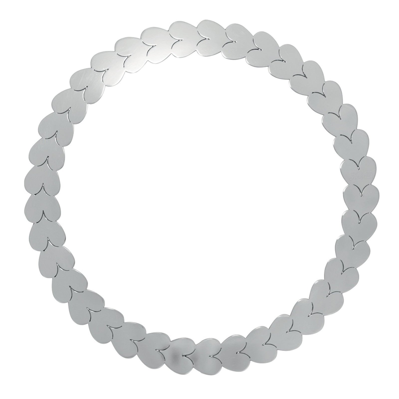 FINK - 151155 - FINK, Deko - Anhänger Herz "Magic", Edelstahl glatt poliert,