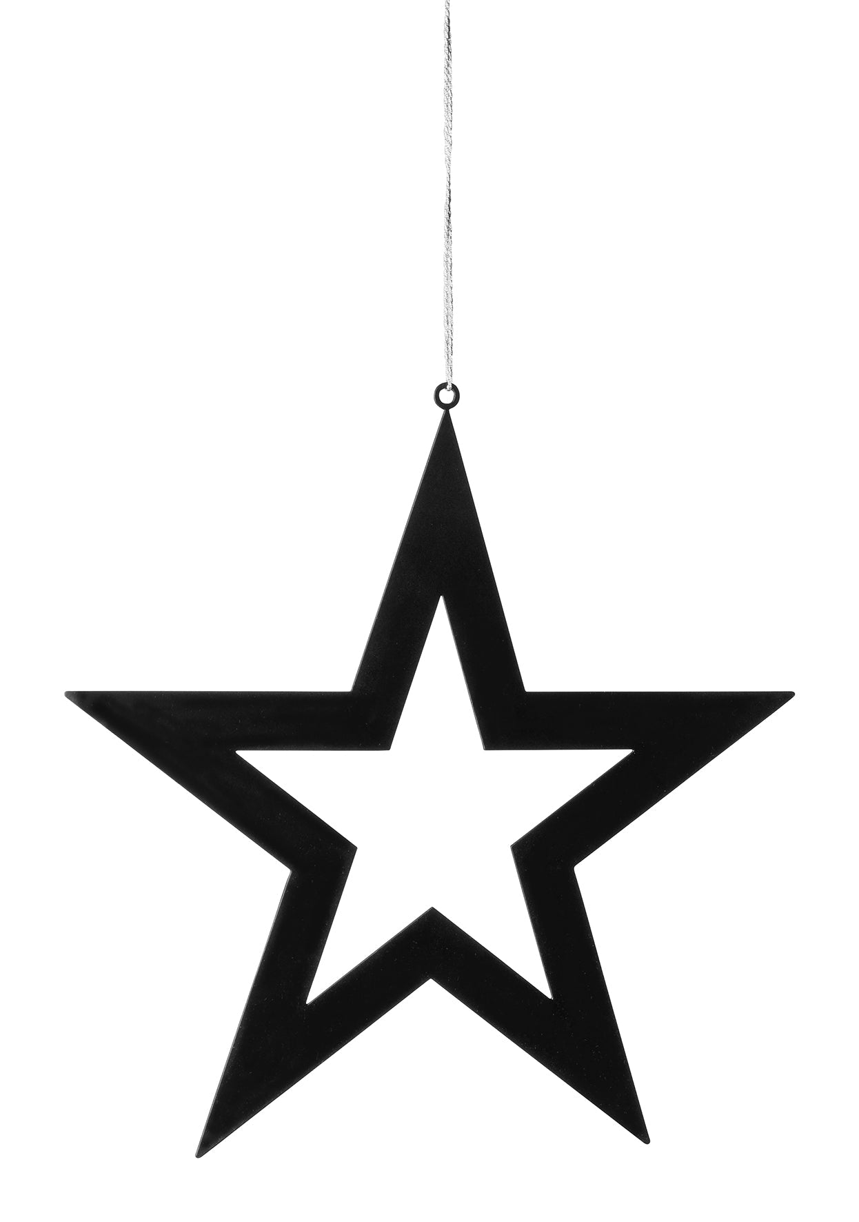 FINK - 151188 - FINK, Insa Anhänger Stahl pulverbeschichtet glatt, schwarz, Höhe 14,5cm