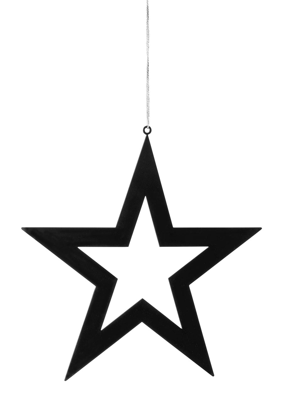 FINK - 151188 - FINK, Insa Anhänger Stahl pulverbeschichtet glatt, schwarz, Höhe 14,5cm