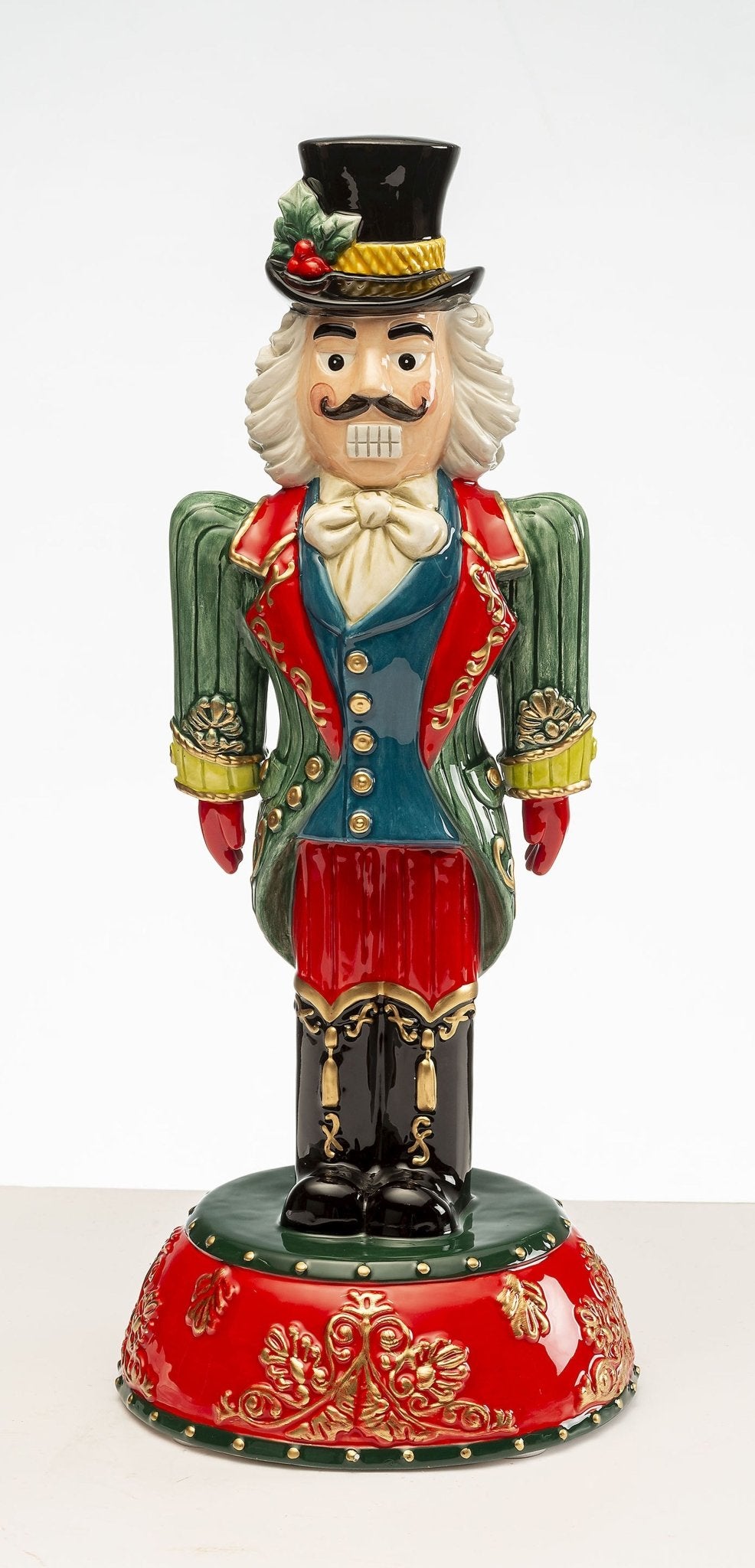 FaF - 1024029 - Fitz & Floyd Christmas Collection Figur SCHIACCIA VERDE - 40 cm - 2024