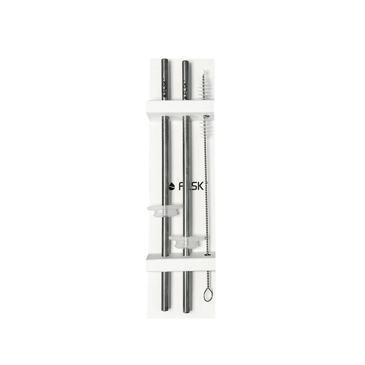 FLSK Edelstahl Strohhalm 2er Set FL - 8090 - 0000 - 0009