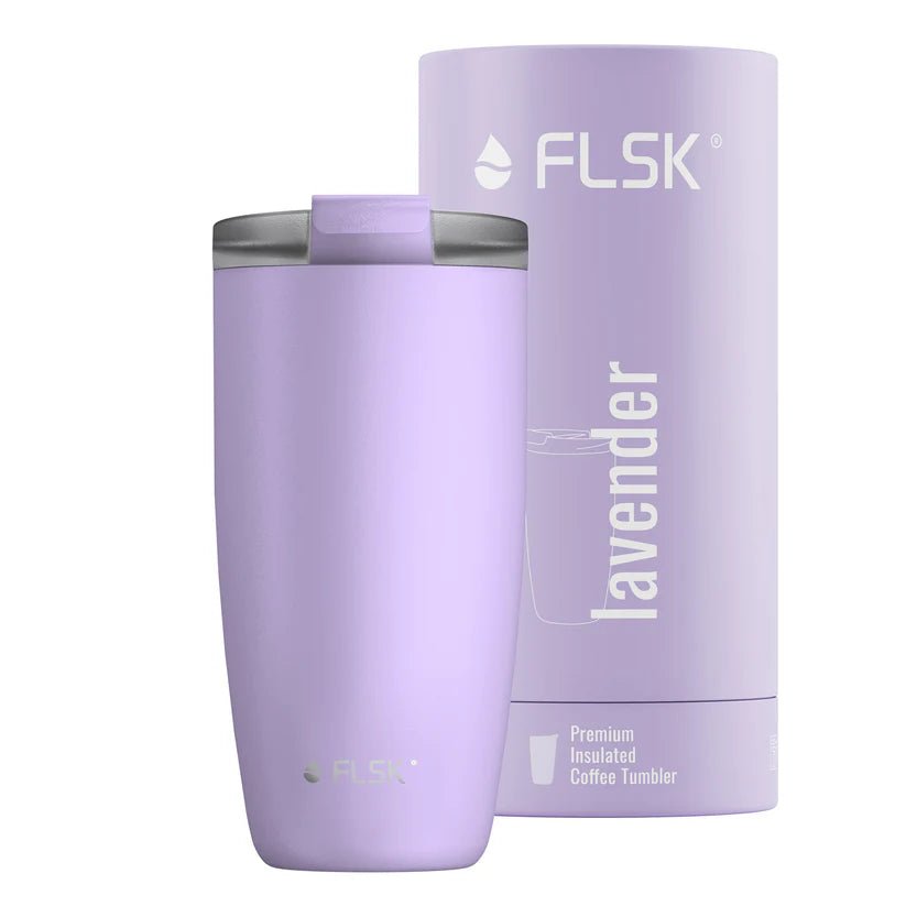 FLSK To - Go - Cup aus Edelstahl, lavender, 500ml, 17,8cm hoch FL - 1030 - 0500 - 2036