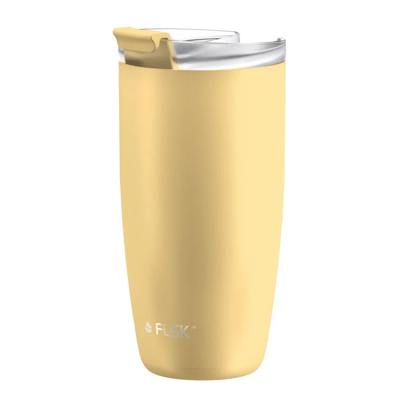 FL - 1030 - 0500 - 2038 - FLSK To - Go - Cup aus Edelstahl, lemon, 500ml, 17,8cm hoch