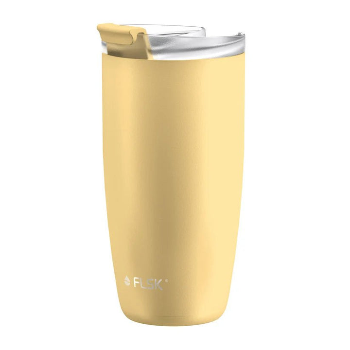 FLSK To - Go - Cup aus Edelstahl, lemon, 500ml, 17,8cm hoch FL - 1030 - 0500 - 2038