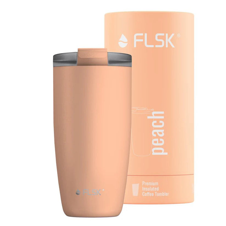 FLSK To - Go - Cup aus Edelstahl, peach, 500ml, 17,8cm hoch FL - 1030 - 0500 - 2037