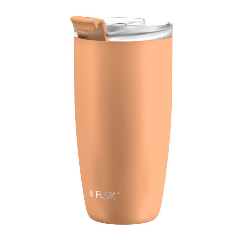 FLSK To - Go - Cup aus Edelstahl, peach, 500ml, 17,8cm hoch FL - 1030 - 0500 - 2037