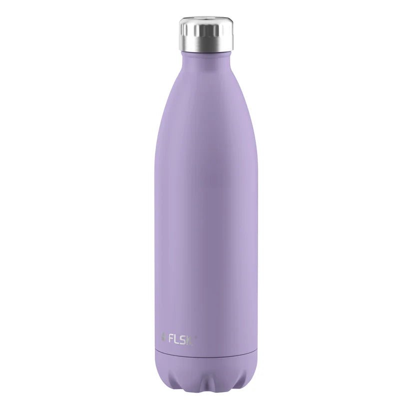 FL - 1010 - 1000 - 2036 - FLSK Trinkflasche aus Edelstahl, lavender, 1000ml, 32cm hoch