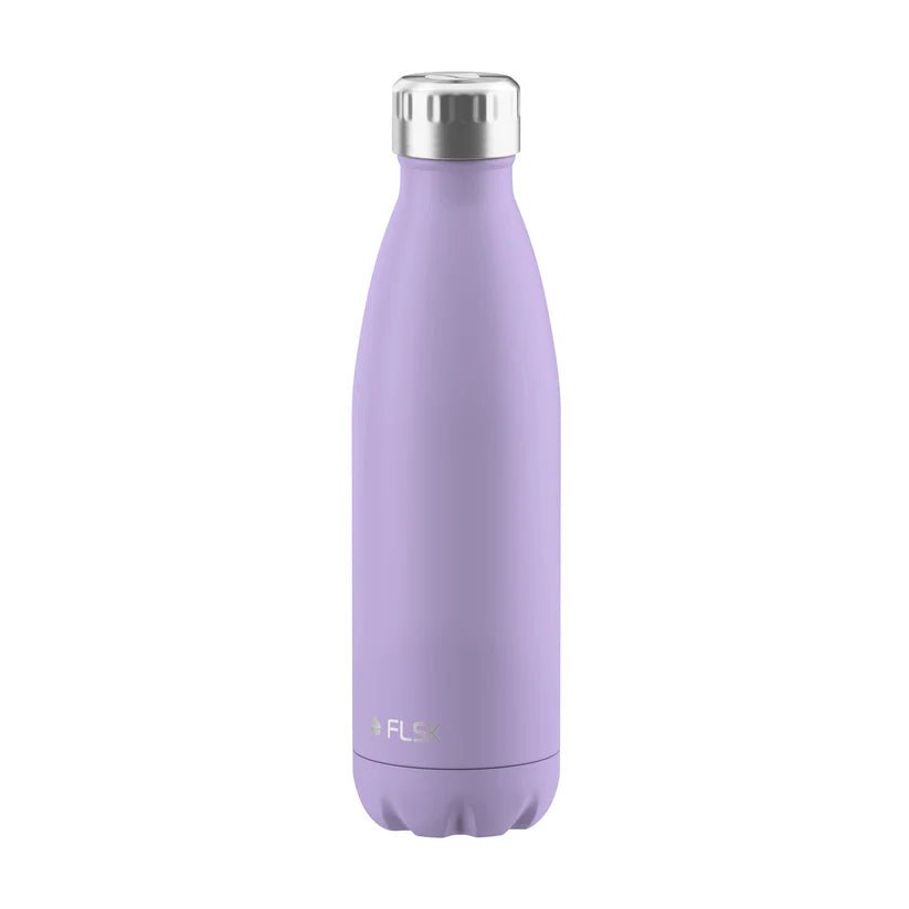 FLSK Trinkflasche aus Edelstahl, lavender, 500ml, 25,5cm hoch FL - 1010 - 0500 - 2036