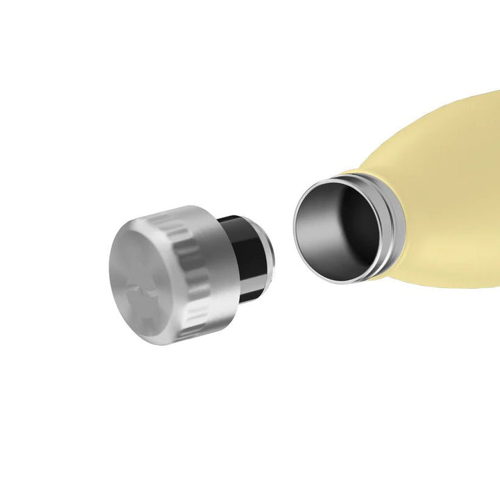 FL - 1010 - 0500 - 2038 - FLSK Trinkflasche aus Edelstahl, lemon, 500ml, 25,5cm hoch