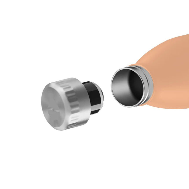 FL - 1010 - 0750 - 2037 - FLSK Trinkflasche aus Edelstahl, peach, 750ml, 28,6cm hoch