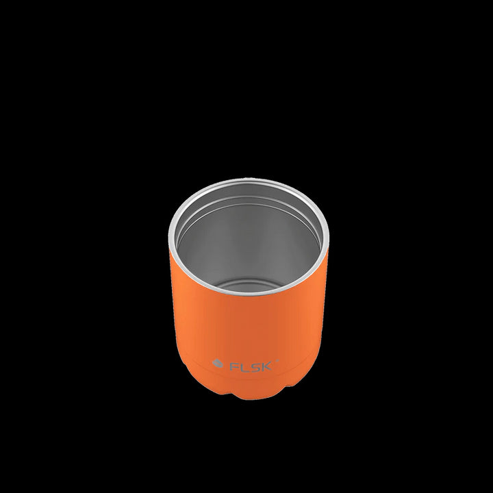 FL - 2010 - 0700 - 0011 - FLSK Trinkflasche mit Becher, orange, 700ml, 28,8cm hoch