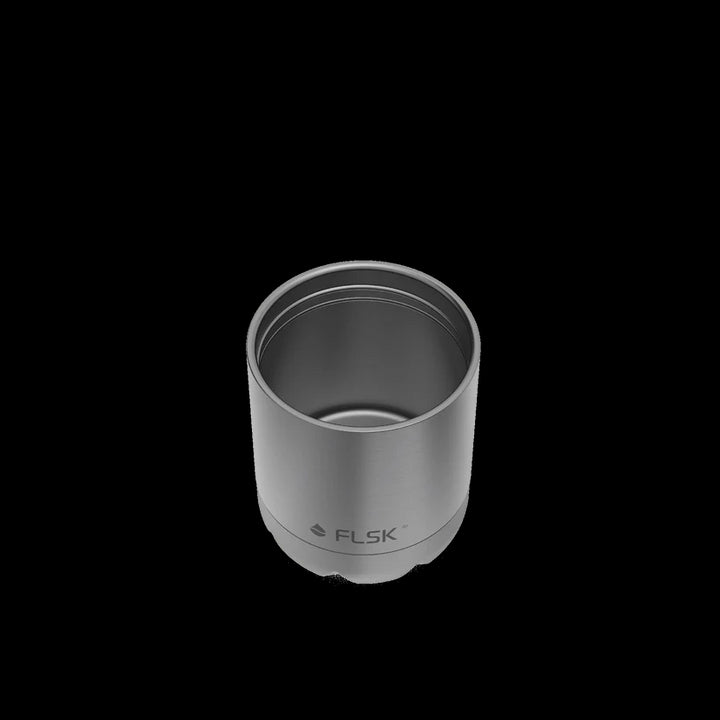 FL - 2010 - 0700 - 0010 - FLSK Trinkflasche mit Becher, stainless, 700ml, 28,8cm hoch