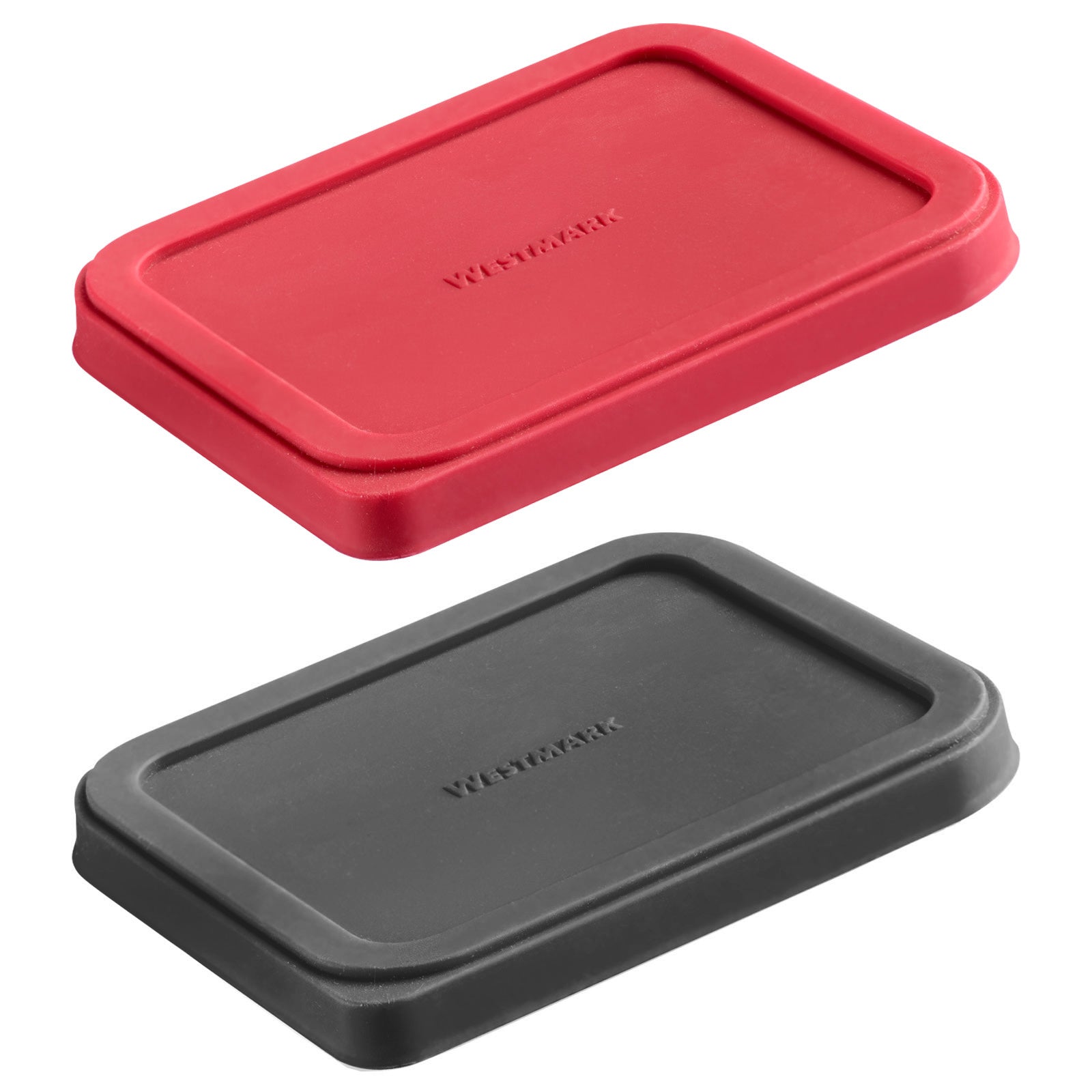 WST - 23162270 - Frischhaltedeckel Set mit 2 Deckel, eckig, Westmark, 10,5 x 8,5cm