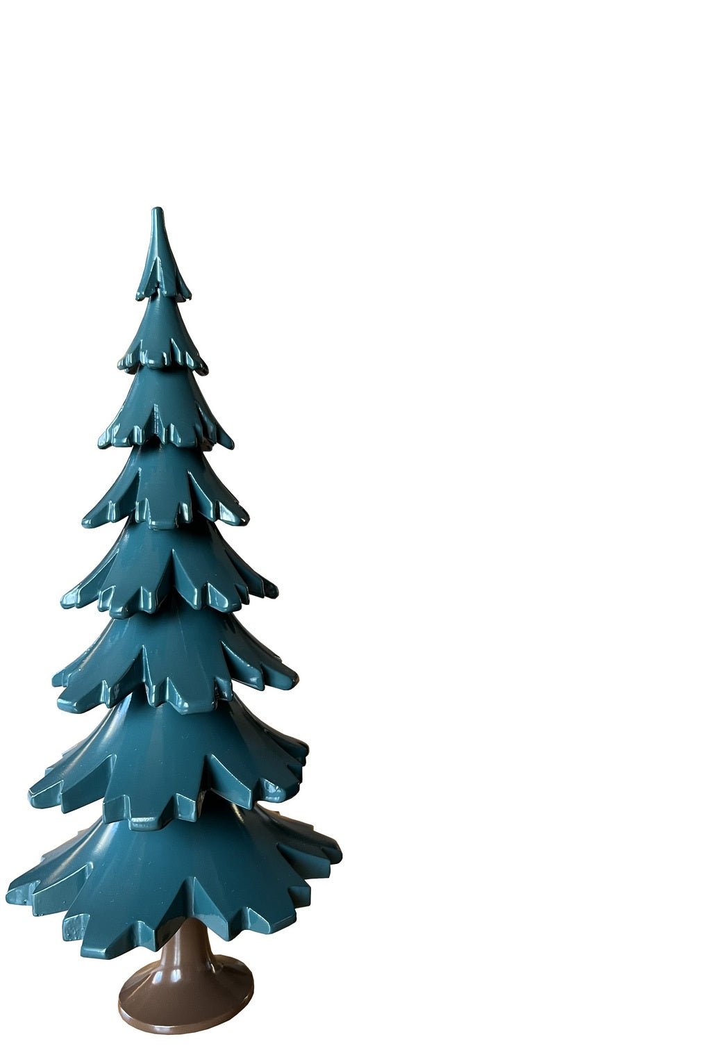 GAH-34282 - Gahlenz - Baum grün lackiert passend für Kapelle - Höhe 24,5cm'