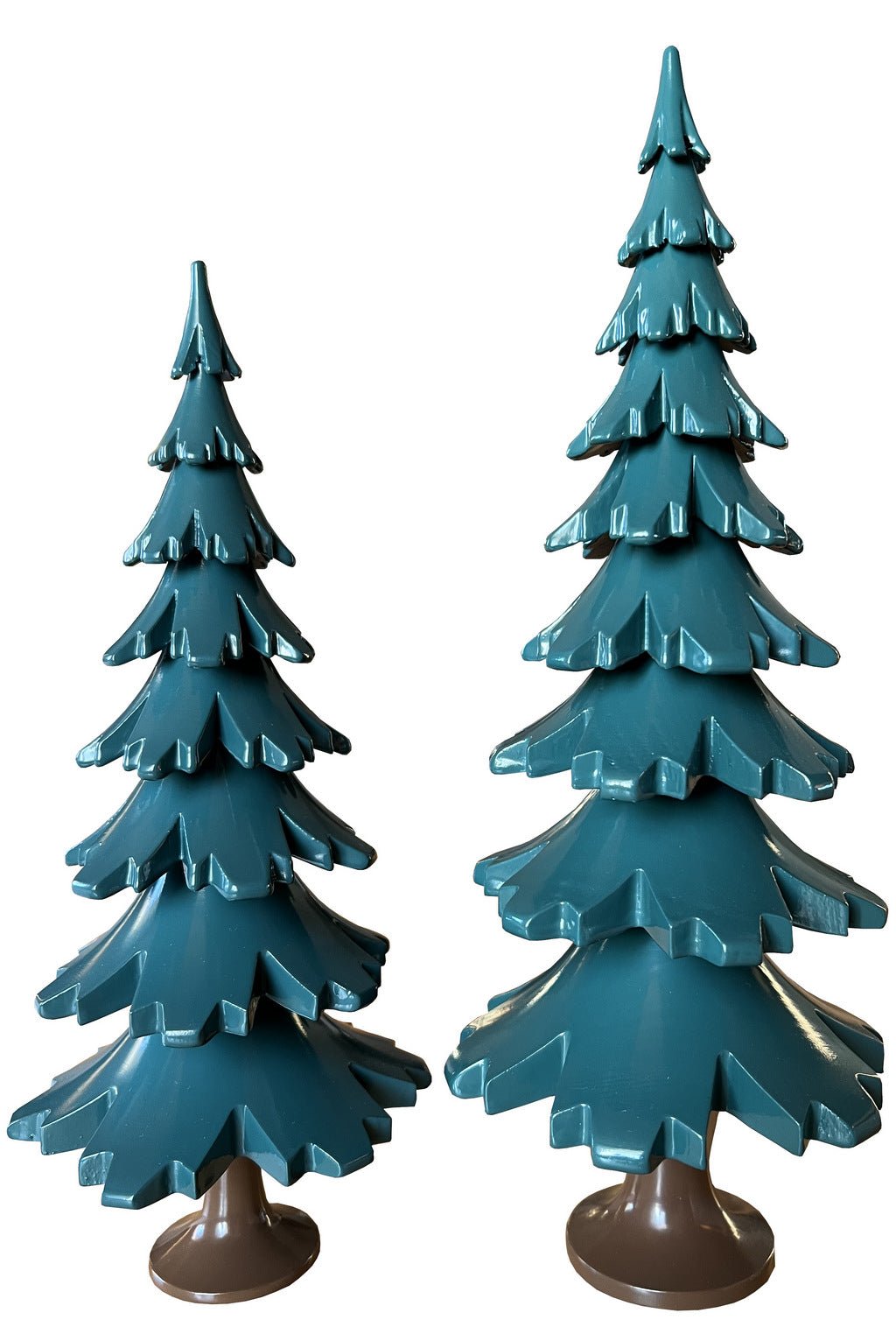 GAH-34702 - Gahlenz - Baum grün lackiert passend für Kapelle - Höhe 29cm'