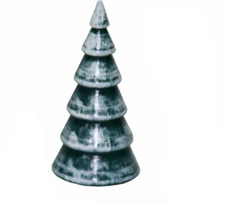 GAH - 34902 - Gahlenz - Snowmen - Group 'Ringelbaum grün - weiß - Höhe 5,5cm'