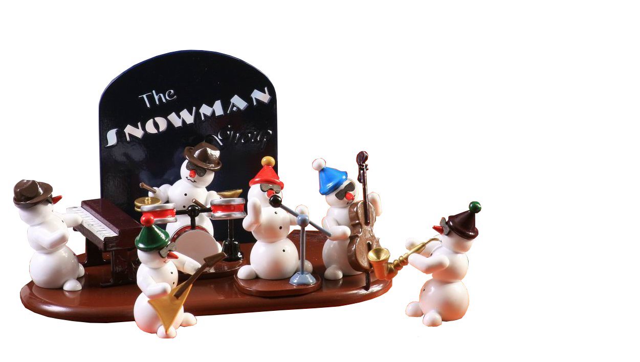 GAH - 33531 - Gahlenz - Snowmen - Group 'Schneelandschaft Bühne für die Band - 18x10cm (ohne Figuren)'