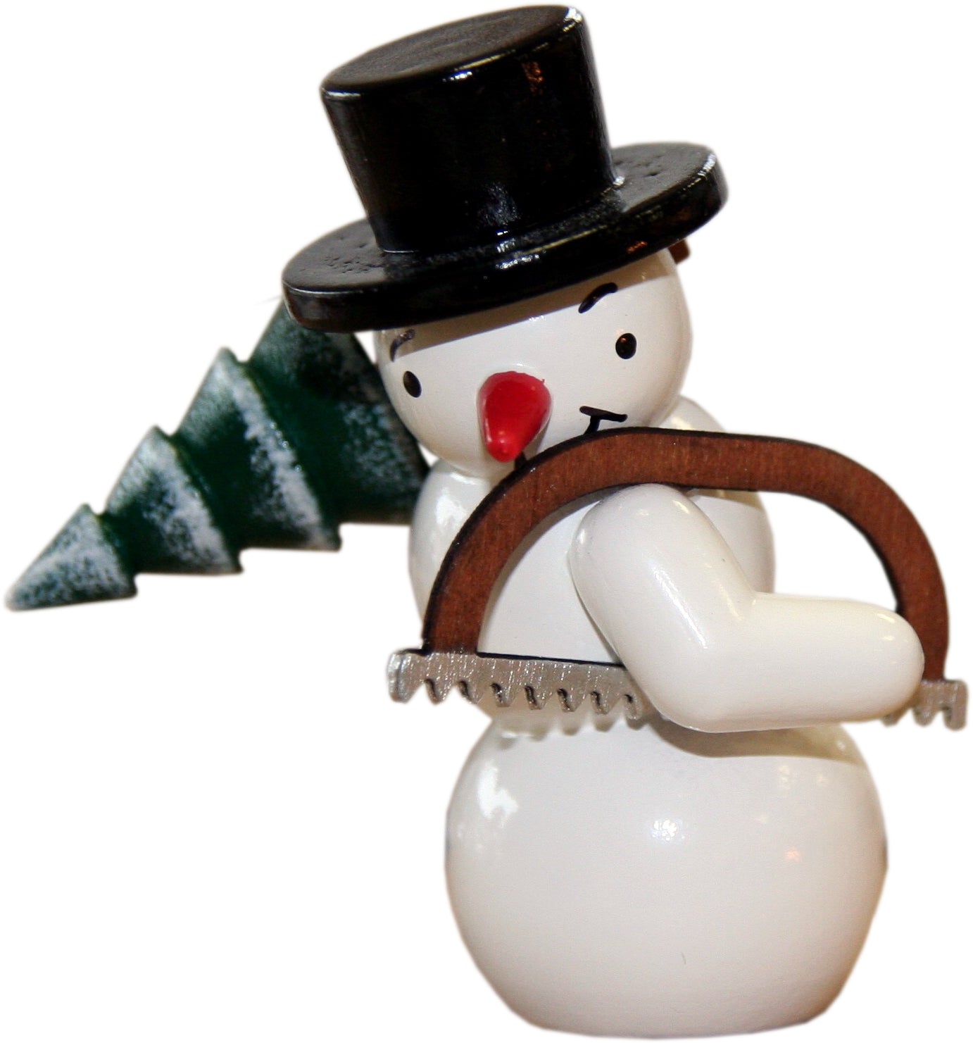 GAH - 38270 - Gahlenz - Snowmen - Group 'Schneemann als Baumdieb - 5,5cm'
