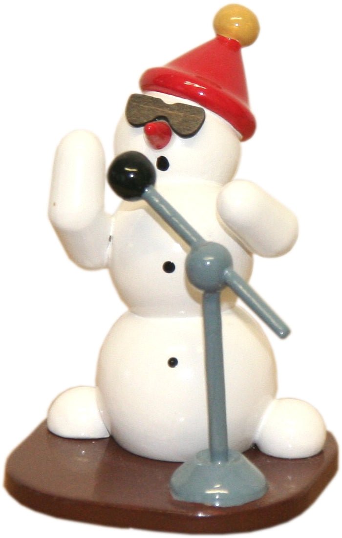 GAH - 38030 - Gahlenz - Snowmen - Group 'Schneemann als Sänger - 6cm'