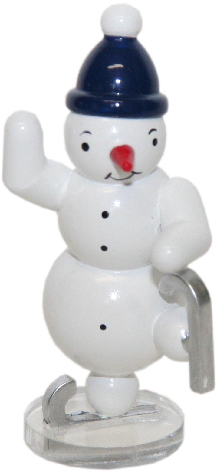 GAH - 38200 - Gahlenz - Snowmen - Group 'Schneemann - Schlittschuhläufer - 7,5cm'