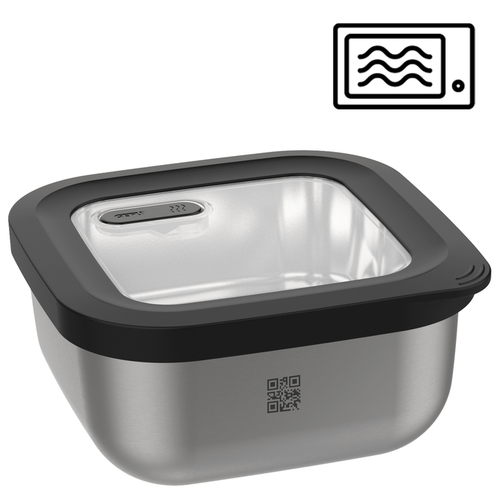 GEF-12779 - Gefu, Frischhaltedose "Provido", quadratisch, Kapazität 1800ml