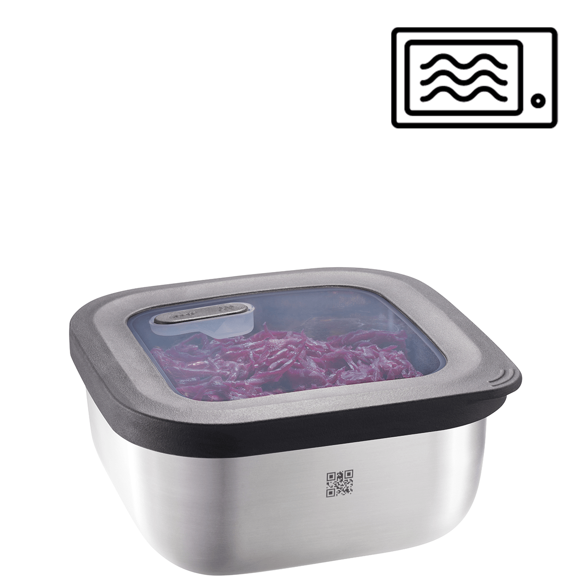 GEF-12778 - Gefu, Boîte de conservation « Provido », carrée, capacité 900 ml