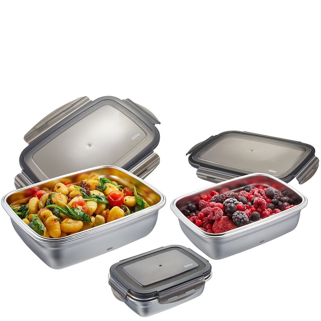 GEF-89522 - Gefu, Frischhaltedosen - Set PREPPO, 3 - teilig
