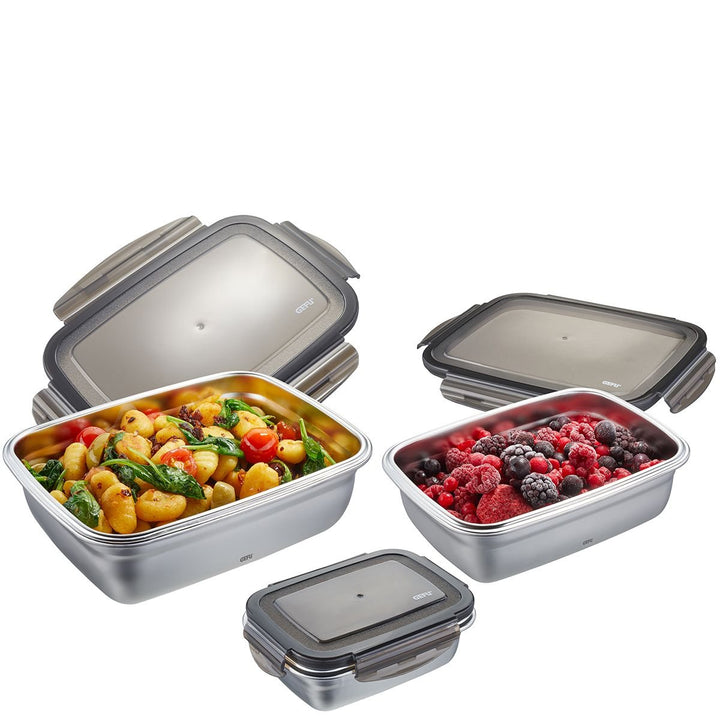 GEF-89522 - Gefu, Frischhaltedosen - Set PREPPO, 3 - teilig