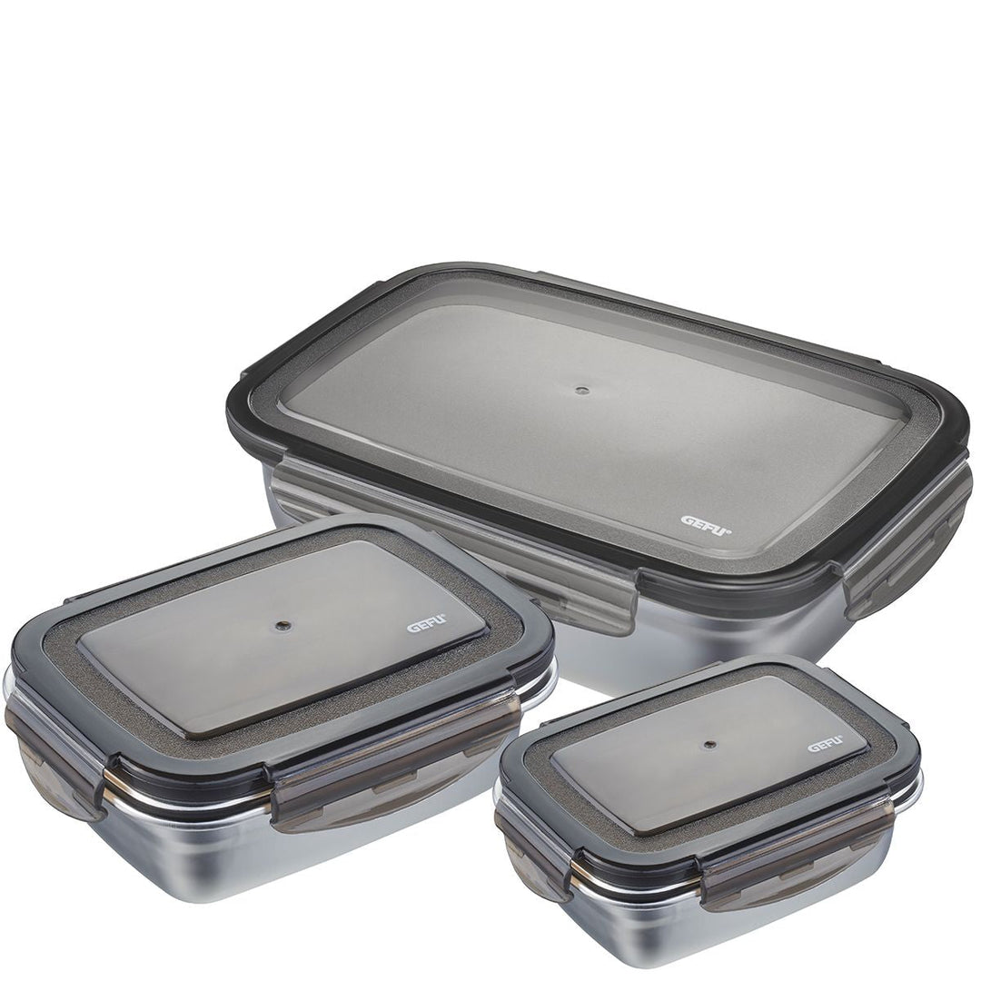 GEF-89522 - Gefu, Frischhaltedosen - Set PREPPO, 3 - teilig