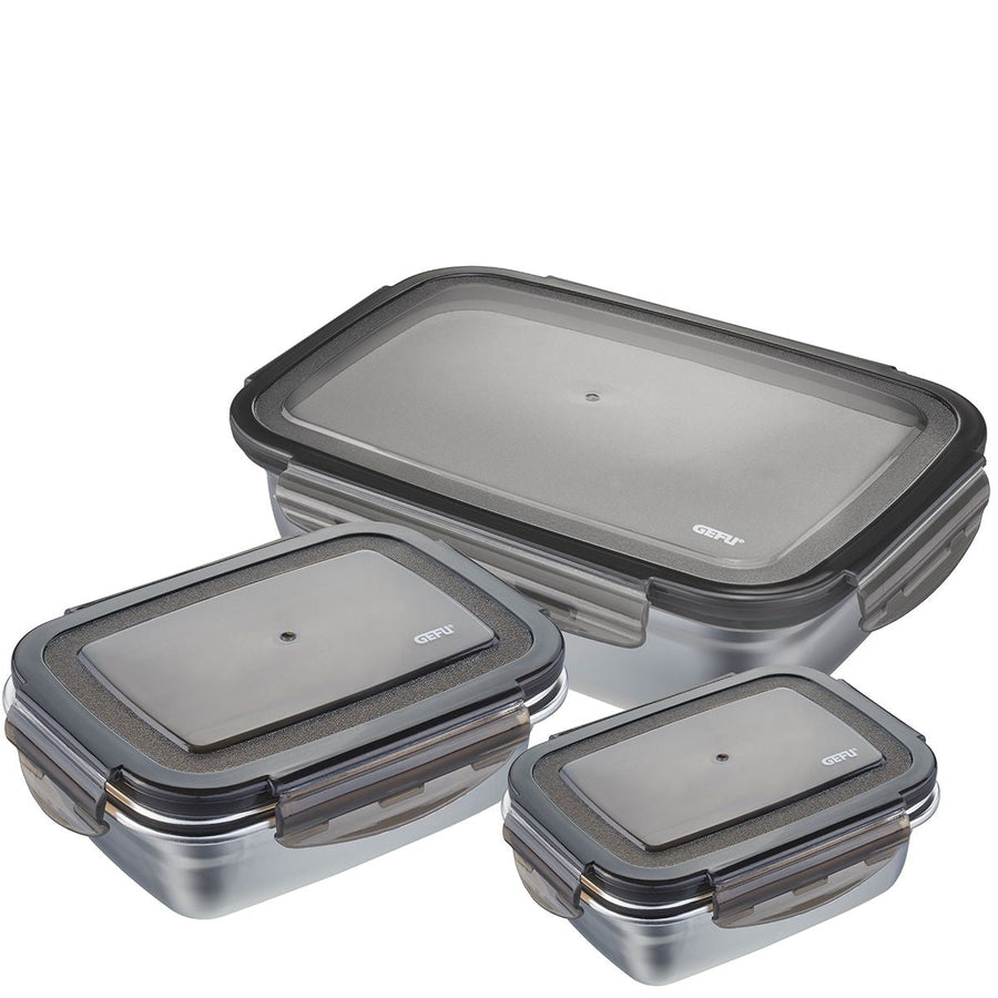 GEF-89522 - Gefu, Frischhaltedosen - Set PREPPO, 3 - teilig