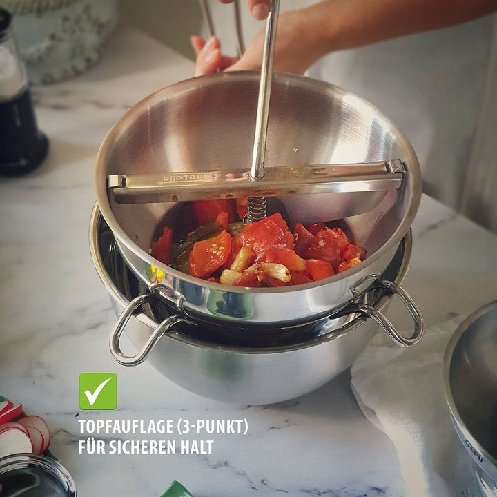  - Gefu, Passiergerät "Flotte Lotte®", multifunktional mit 2 Lochscheiben