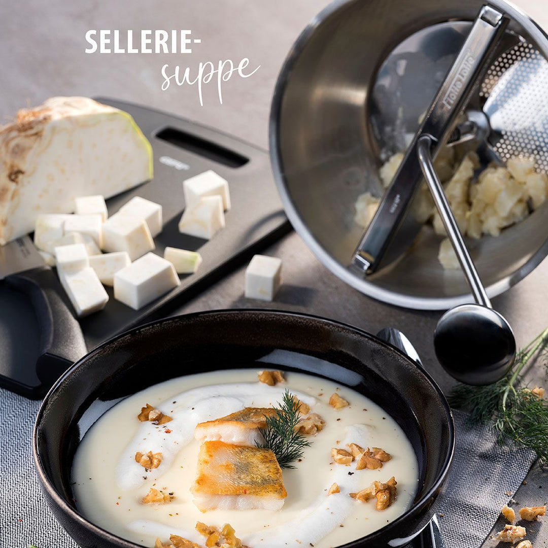  - Gefu, Passiergerät "Flotte Lotte®", multifunktional mit 2 Lochscheiben