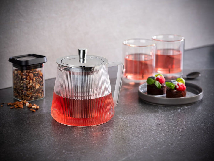 GEF - 16193 - Gefu, Teekanne Infusa 800 ml, 3 - 4 Tassen, aus Borosilikatglas