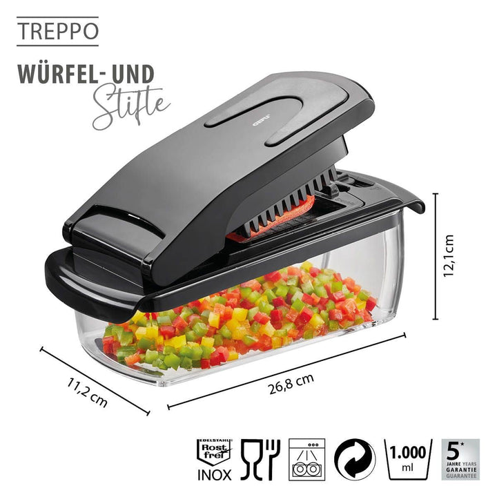 GEF-89471 - Gefu, Würfel - und Stifteschneider "Treppo"