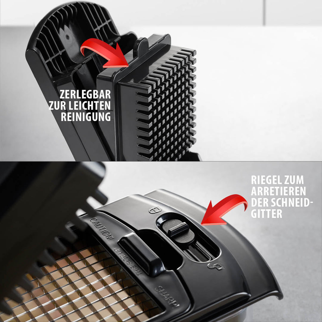 GEF-89471 - Gefu, Würfel - und Stifteschneider "Treppo"