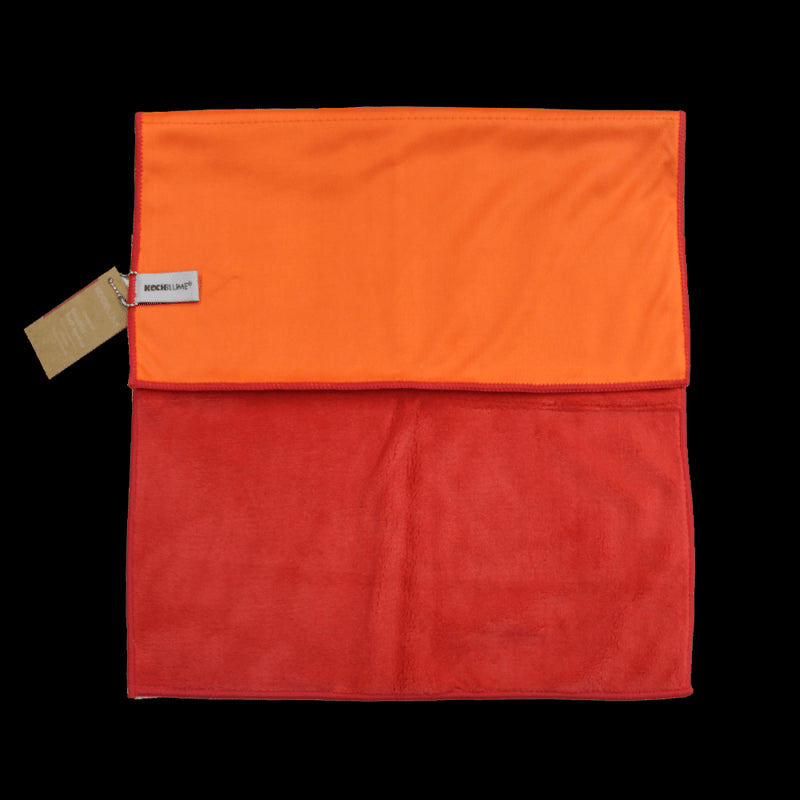 KOBL - 20102.04 - Geschirrtuch, Microfaser, 40x60cm, KochBlume, rot