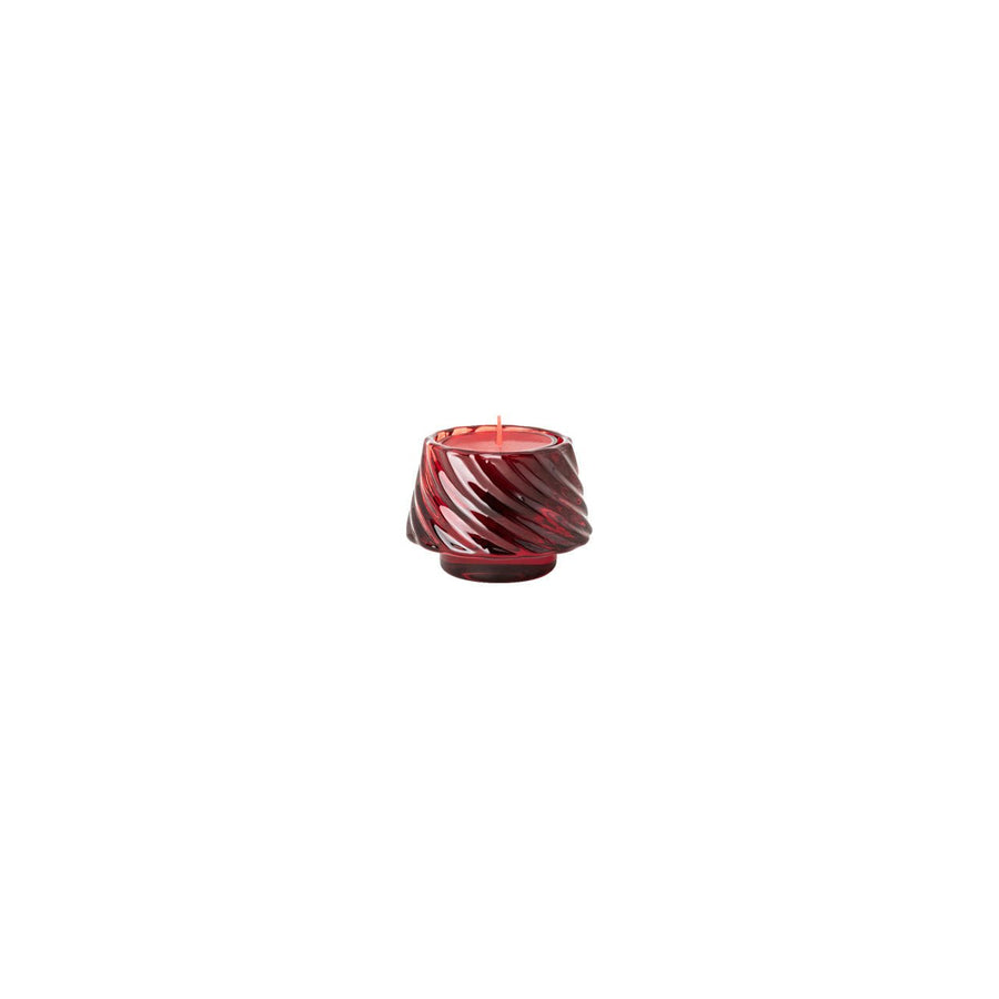 02488 - 729540 - 47755 - Glas - rot, Baum /Teelichthalter, Hutschenreuther 2025